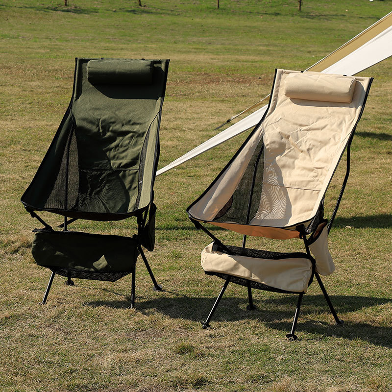 Deck Chair Lounger - Lightweight Aluminum Alloy Folding Camping Chair