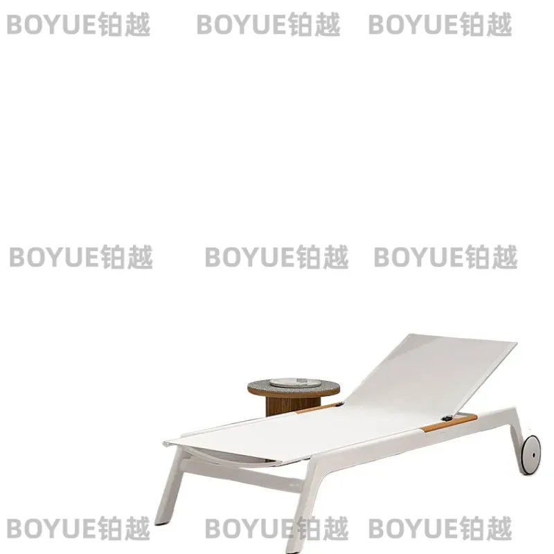 Deck Chair Lounger - Outdoor Beach Chair Pool Lounger Patio