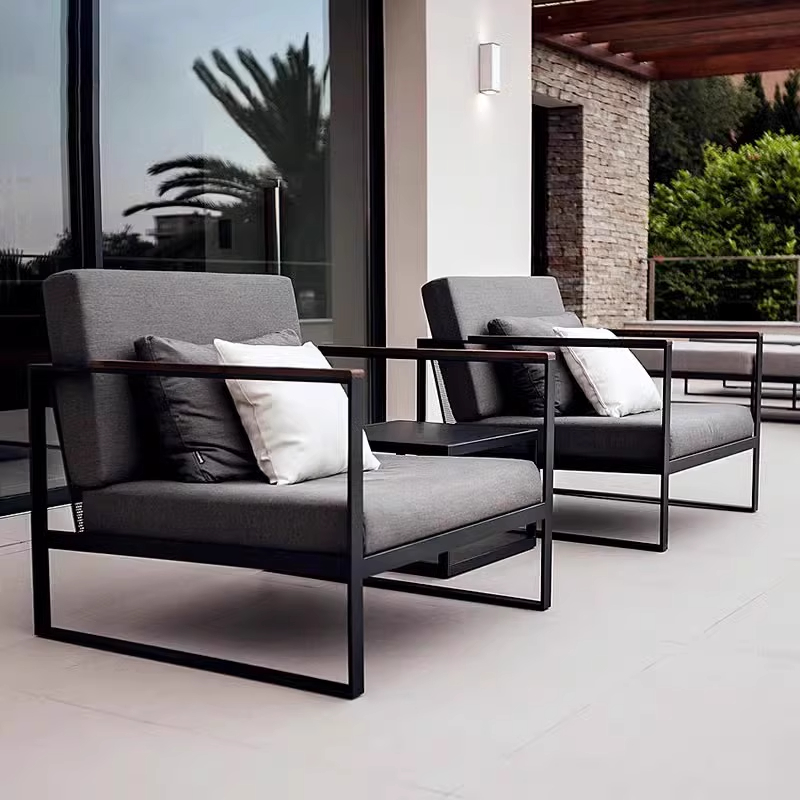 Outdoor Furniture Iron - ！@Modern Waterproof Durable Outdoor Iron Stainless