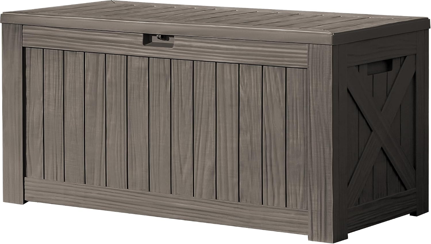 Outdoor Furniture With Storage For Cushions - 120 Gallon Large Deck Box Outdoor