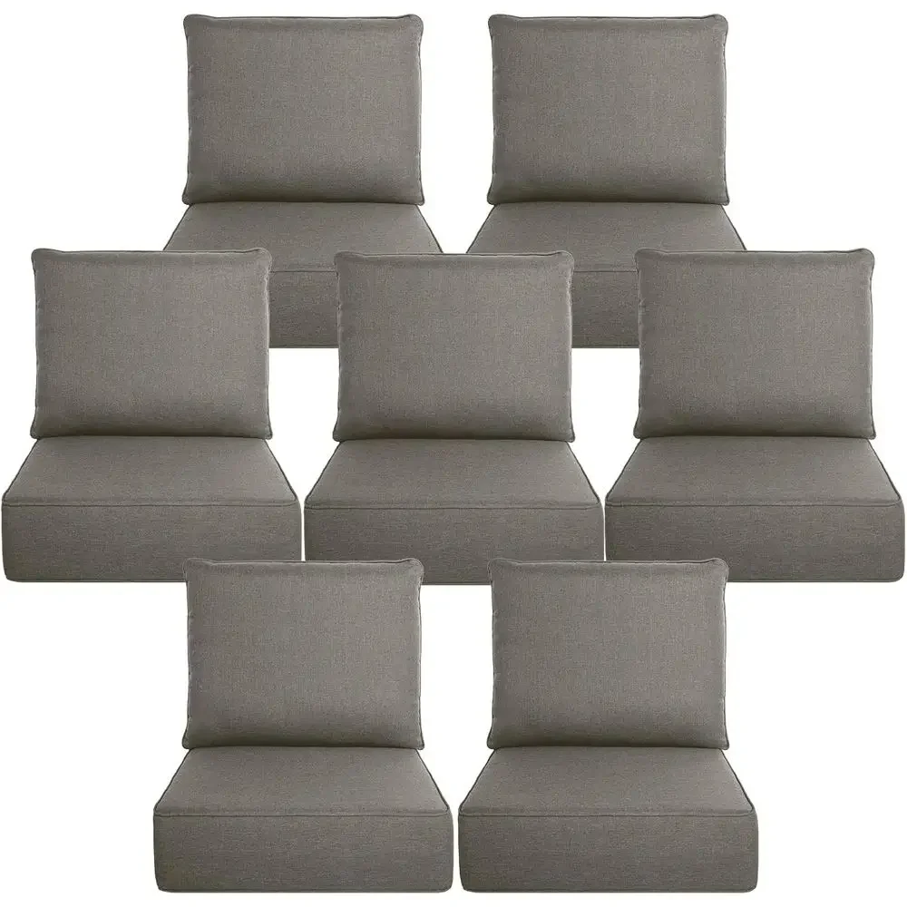 Outdoor Furniture Cushions 24 X 24 - 6 Thick Outdoor Cushion Set -