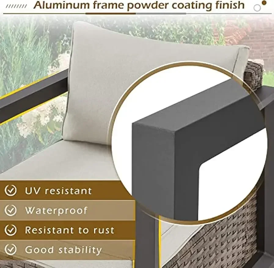 #For Aluminum Outdoor Patio Fu - Outdoor Furniture With Storage For Cushions ulasan dan harga
