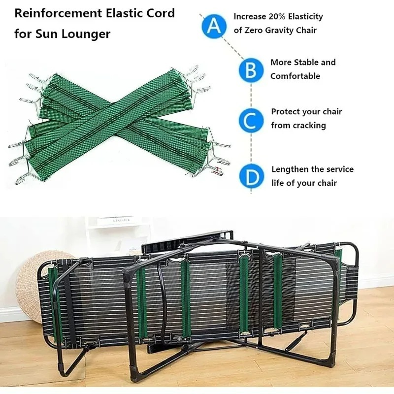 3/6Pcs Reinforcement Load-Bear - Deck Chair Lounger ulasan dan harga