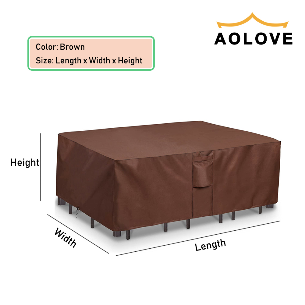 Brown 420D HEAVY DUTY Outdoor  - Outdoor Furniture Arhaus ulasan dan harga