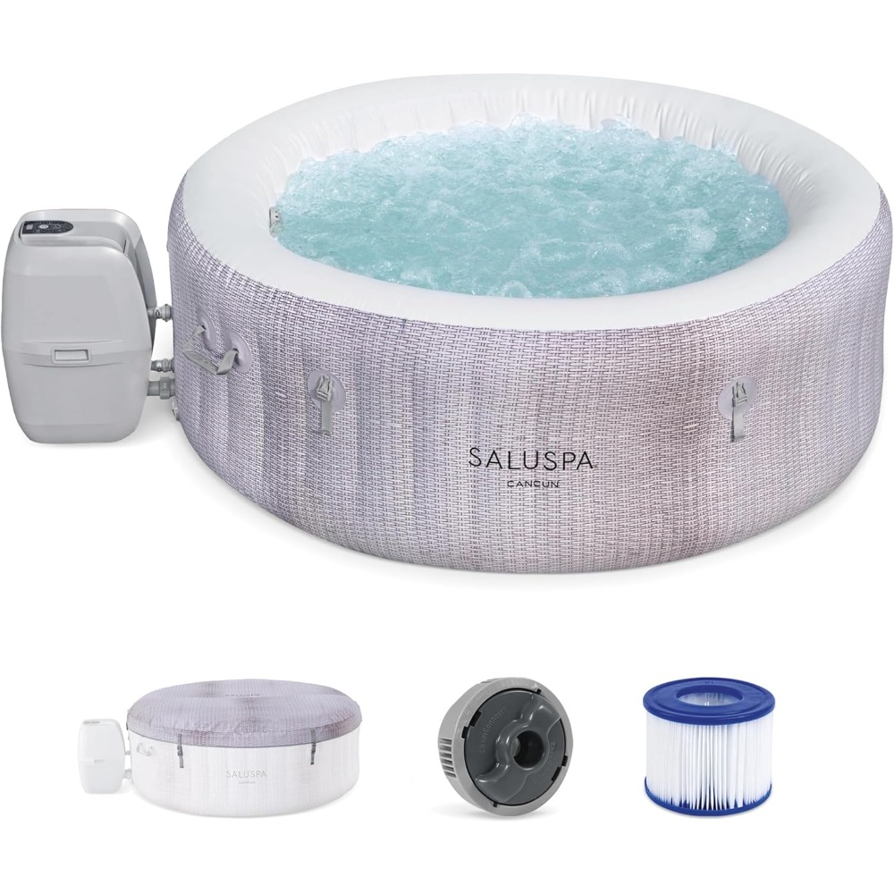 SaluSpa Cancun 2-4 Person Infl - Inflatable Hot Tub ulasan dan harga