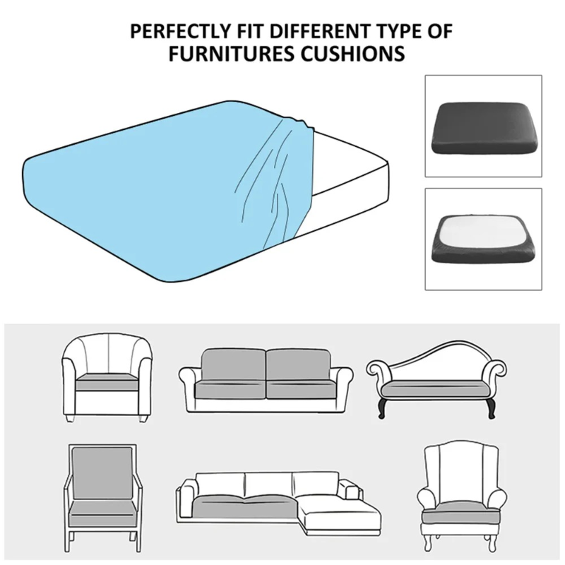 Elastic Waterproof Sofa Cushio - Outdoor Furniture With Storage For Cushions ulasan dan harga