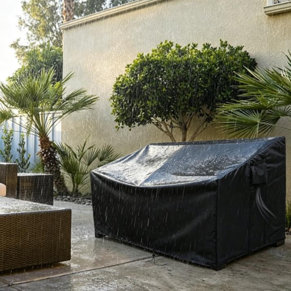 Heavy-Duty Patio Sofa Cover Wa - Outdoor Furniture Sofa ulasan dan harga