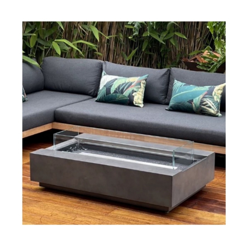is-Modern Corten Steel Fire Pl - Outdoor Furniture With Fire Pit Table ulasan dan harga