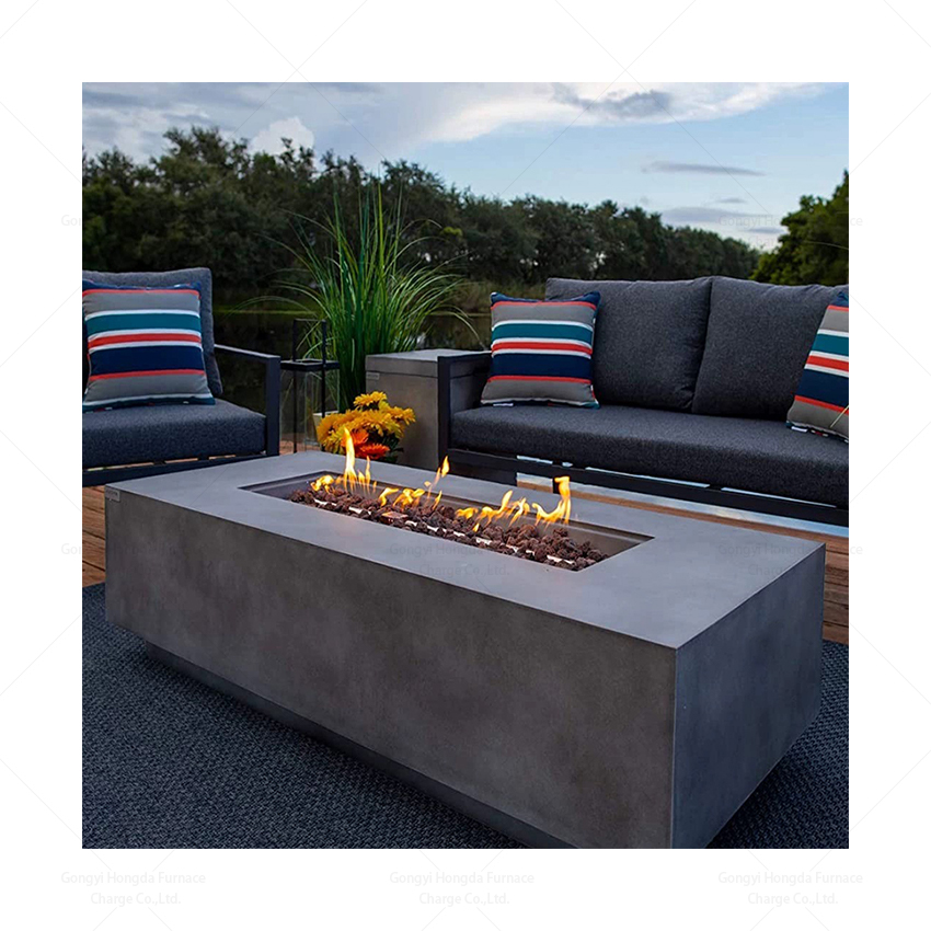 is-Modern Corten Steel Fire Pl - Outdoor Furniture With Fire Pit Table ulasan dan harga