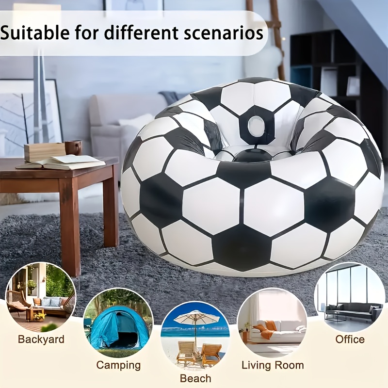 Inflatable Football-Shaped Sof - Outdoor Furniture Cushions ulasan dan harga