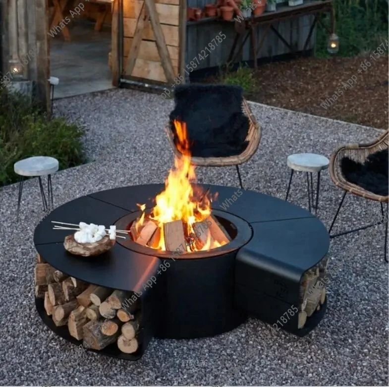 I C Outdoor Smokeless Fire Pit - Outdoor Furniture With Fire Pit Table ulasan dan harga