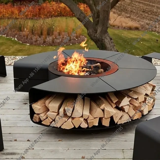 I C Outdoor Smokeless Fire Pit - Outdoor Furniture With Fire Pit Table ulasan dan harga
