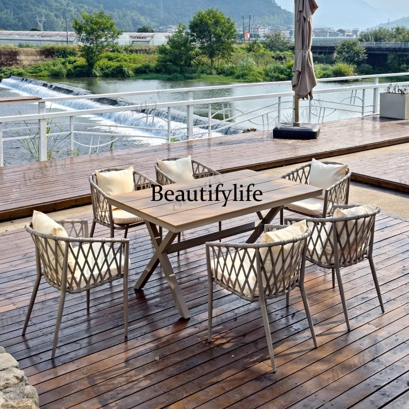 Waterproof Retro Garden Furnit - Outdoor Furniture Italian ulasan dan harga