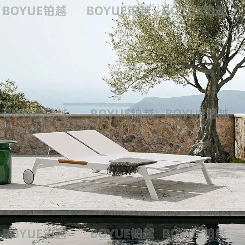 Outdoor Beach Chair Pool Loung - Deck Chair Lounger ulasan dan harga