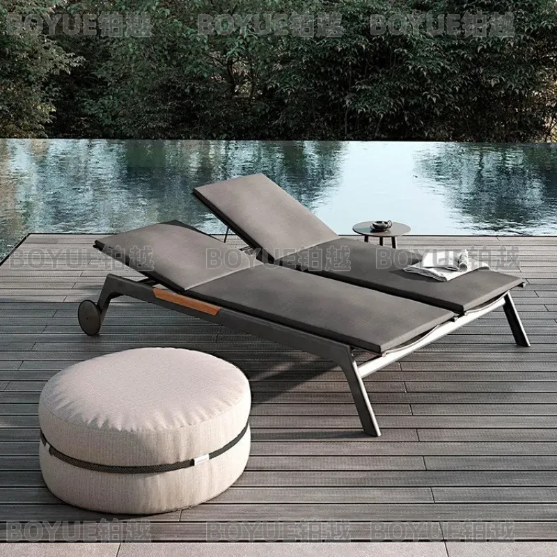 Outdoor Beach Chair Pool Loung - Deck Chair Lounger ulasan dan harga