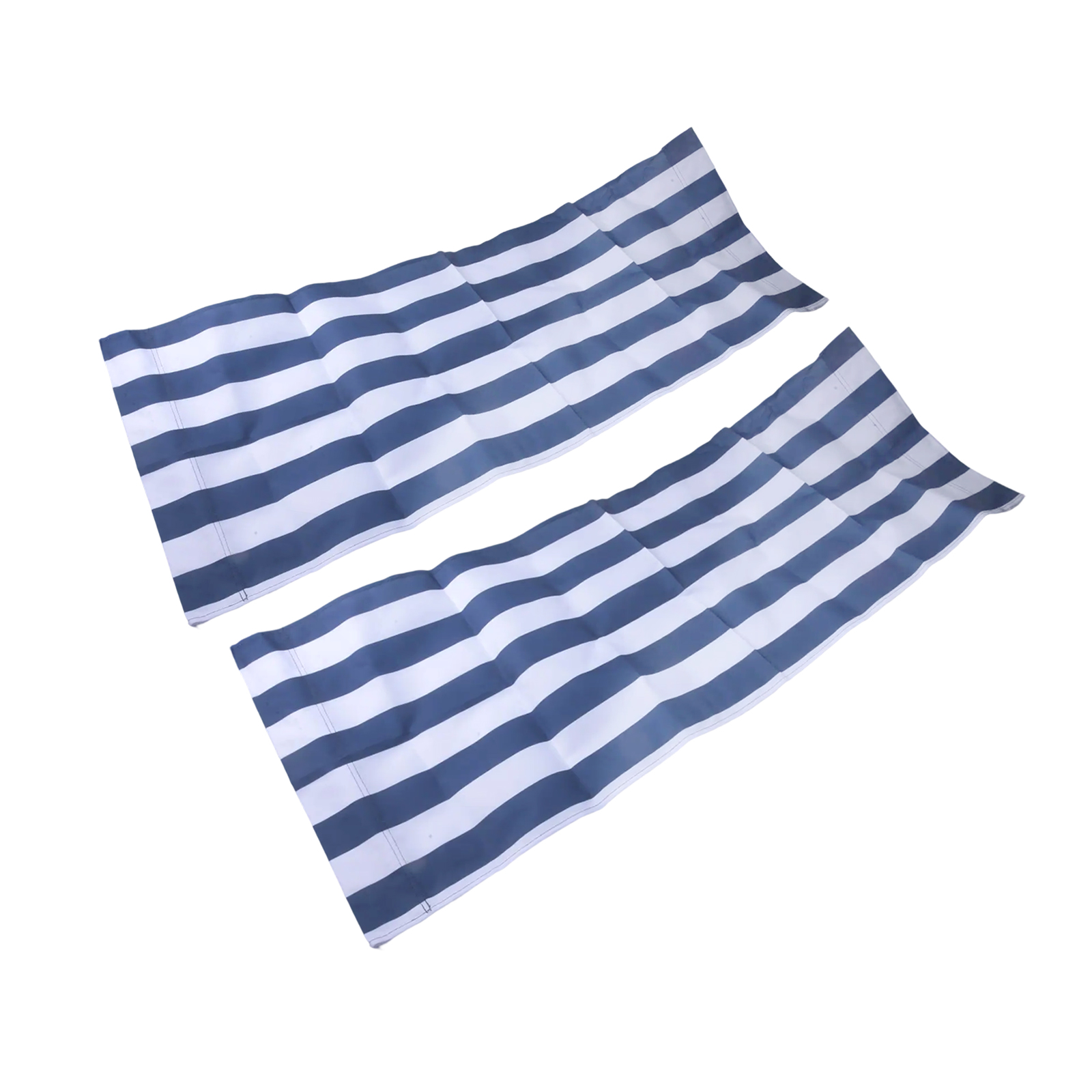 120x45cm White Blue Striped Po - Deck Chair Lounger ulasan dan harga