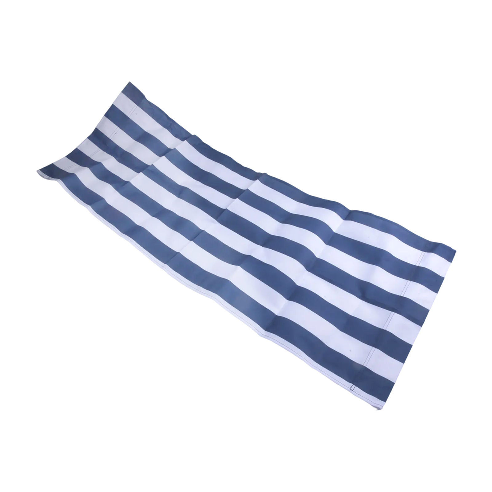 120x45cm White Blue Striped Po - Deck Chair Lounger ulasan dan harga