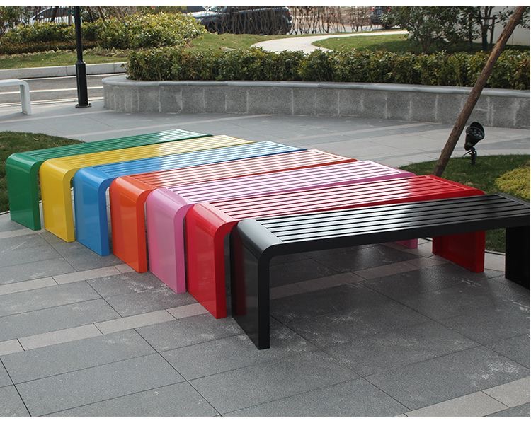 1m-1.8m cold rolled steel meta - Outdoor Furniture Bench ulasan dan harga
