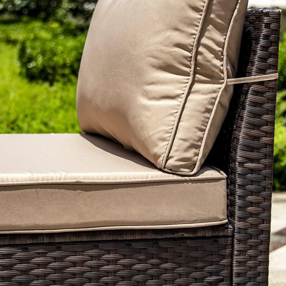 -Patio Furniture Set With Prop - Outdoor Furniture And Fire Pit ulasan dan harga