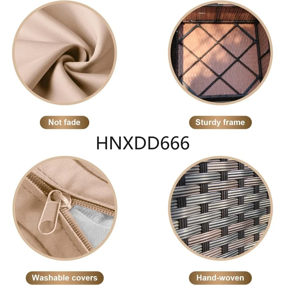 7 Piece Patio Furniture Set wi - Outdoor Furniture With Fire Pit Table ulasan dan harga