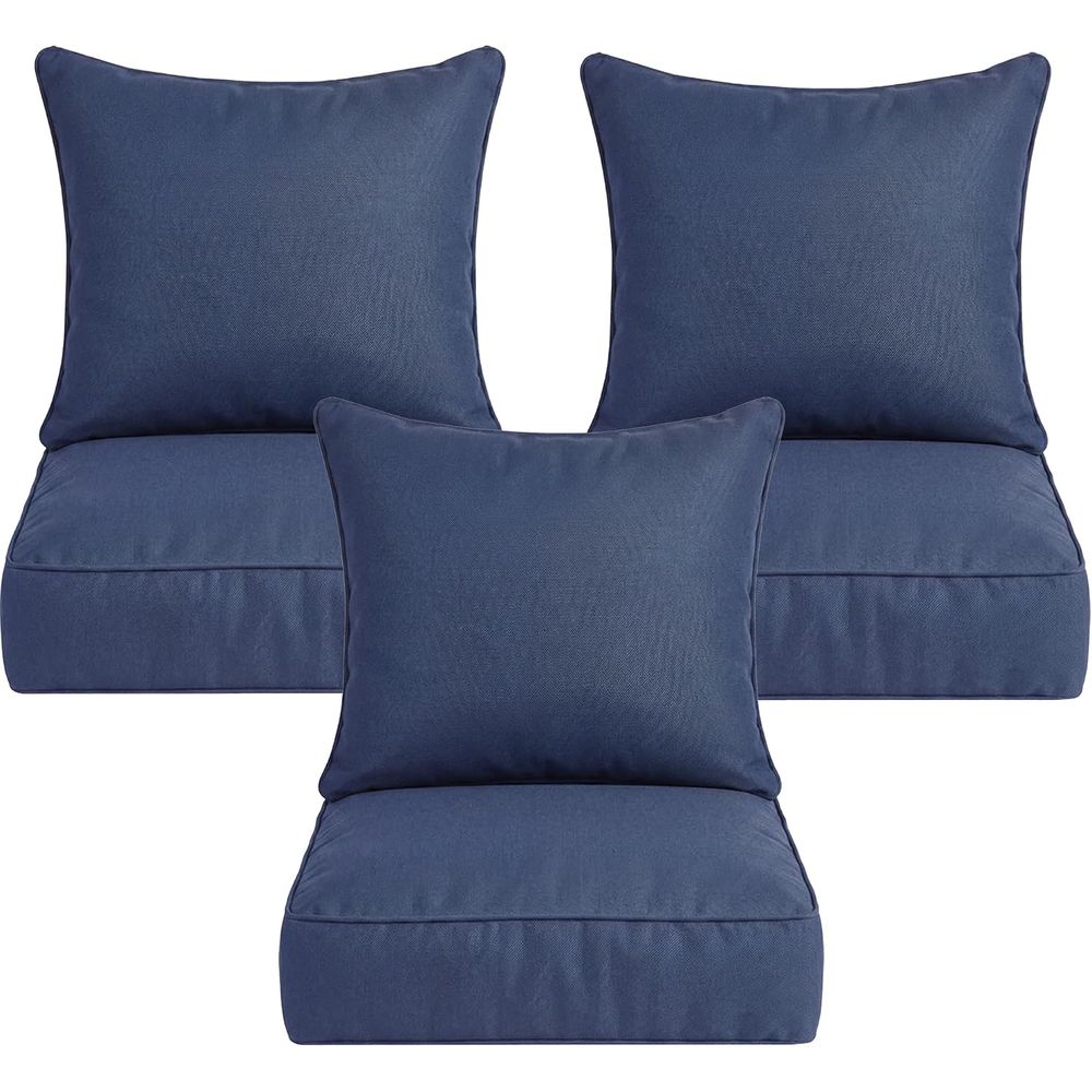 6 Thick Outdoor Chair Cushions - Outdoor Furniture Cushions 24 X 24 ulasan dan harga