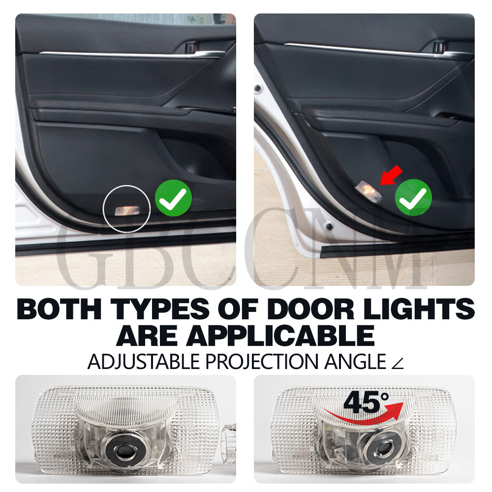 LED Car Door Welcome Light Bul - Outdoor Furniture Glider ulasan dan harga