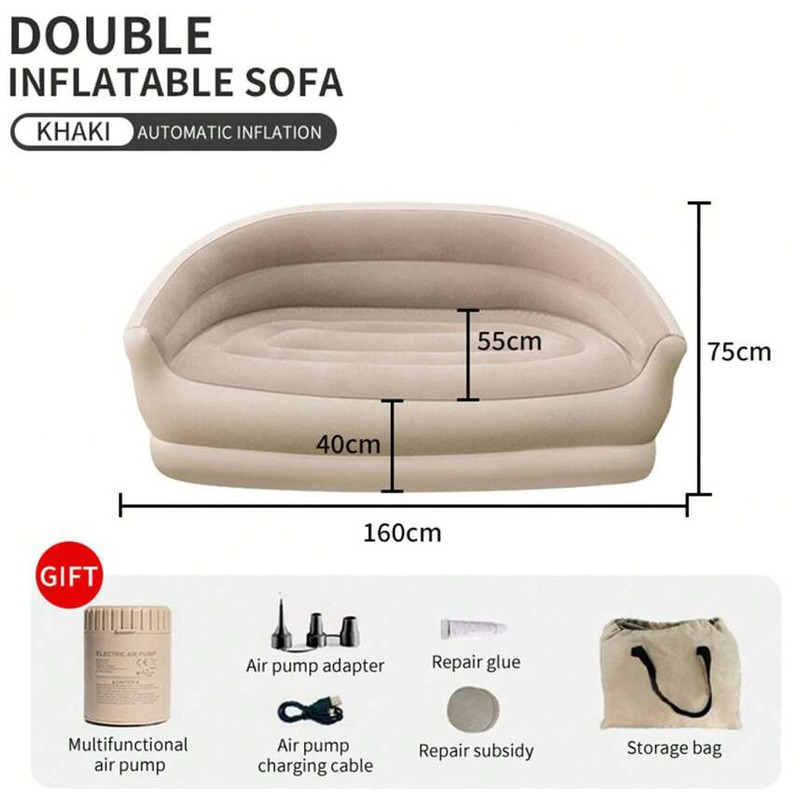 Automatic Inflatable Sofa Outd - Outdoor Furniture Cushions ulasan dan harga