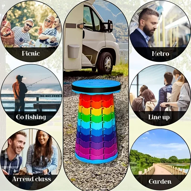 Rainbow Telescopic Camping Sto - Outdoor Furniture Set Sale ulasan dan harga