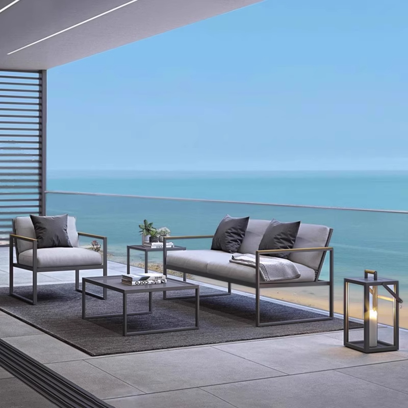！@Modern Waterproof Durable Ou - Outdoor Furniture Iron ulasan dan harga