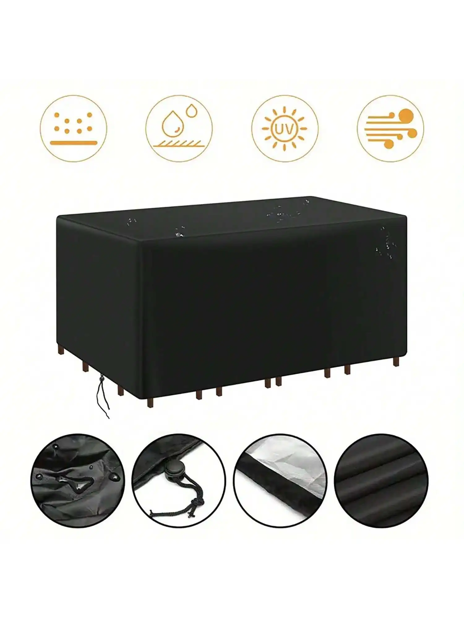 Multi-Size Outdoor Patio Garde - Outdoor Furniture Covers ulasan dan harga