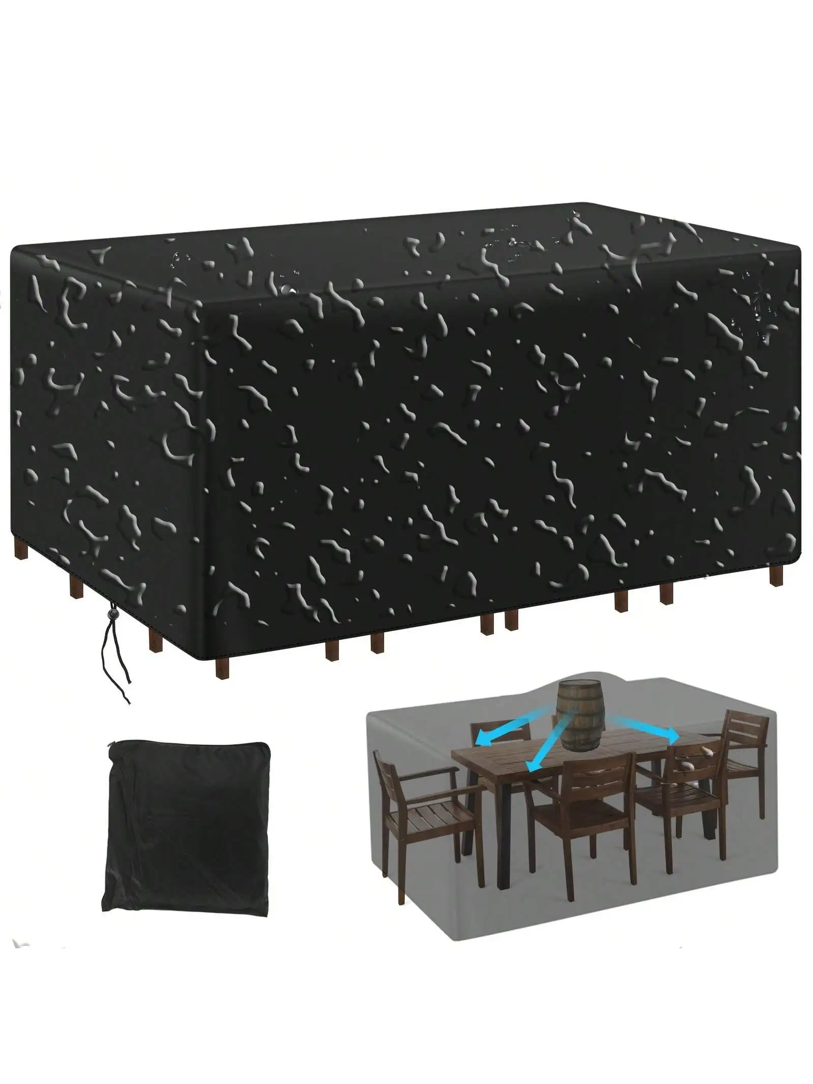 Multi-Size Outdoor Patio Garde - Outdoor Furniture Covers ulasan dan harga