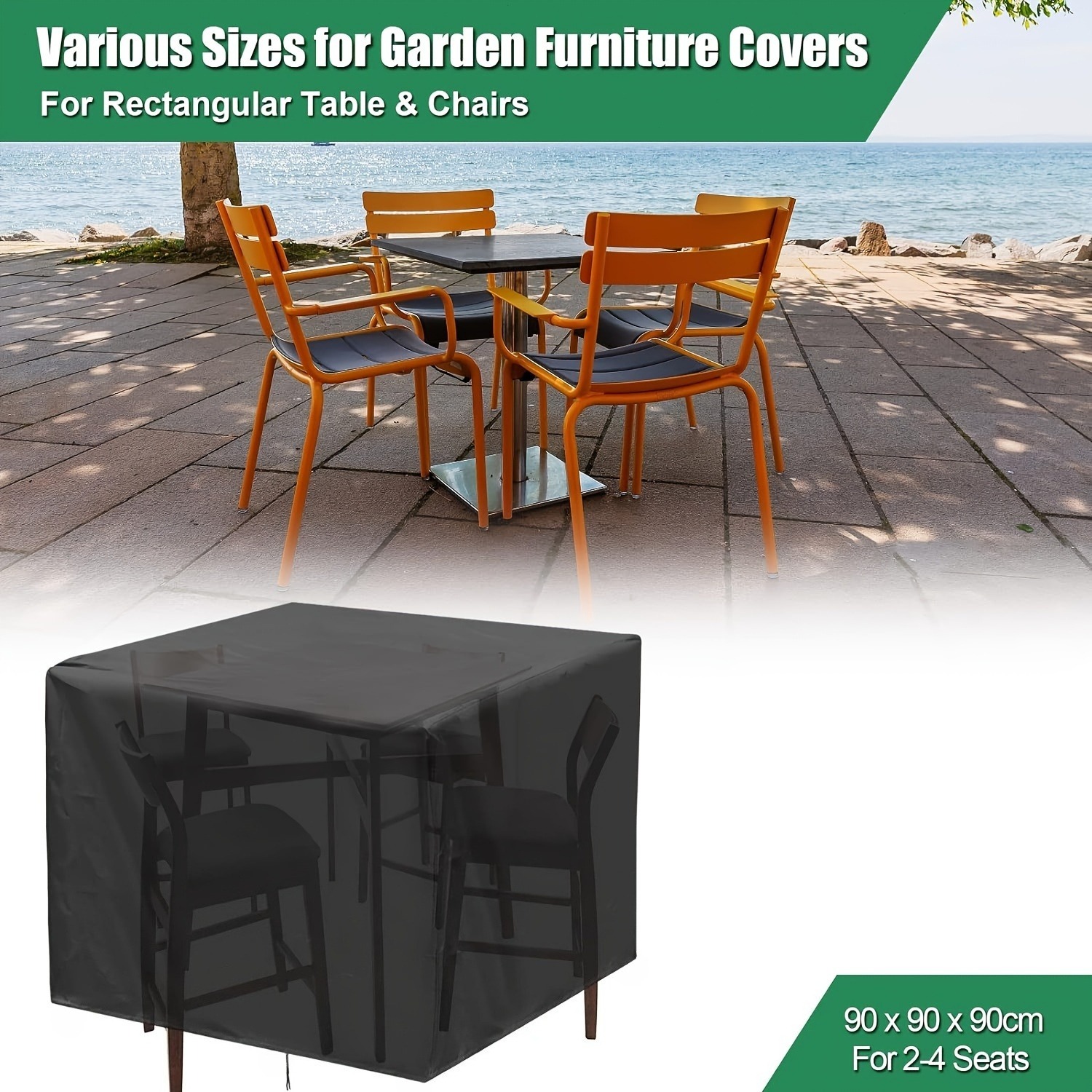 Heavy-Duty 210D Outdoor Garden - Outdoor Furniture Covers ulasan dan harga