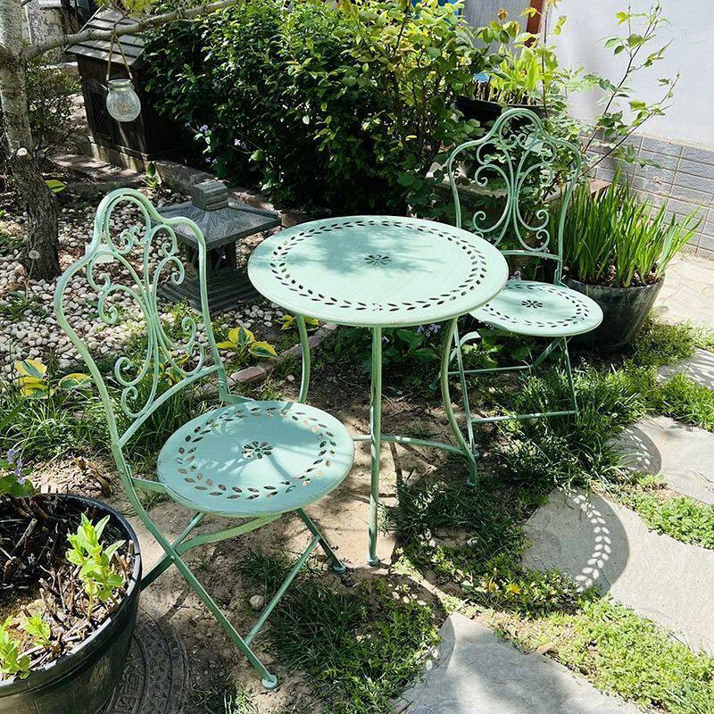 French Country Iron Table and  - Outdoor Furniture Iron ulasan dan harga