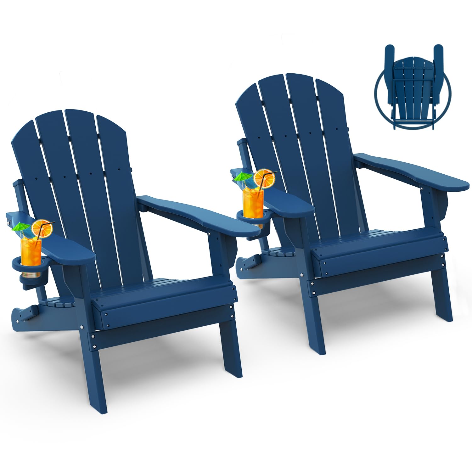 Chair Set 2, Folding All Weath - Outdoor Furniture And Fire Pit ulasan dan harga