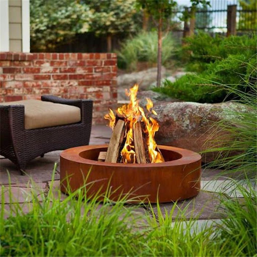 Outdoor Sofa Set Fire Pit Tabl - Outdoor Furniture And Fire Pit ulasan dan harga