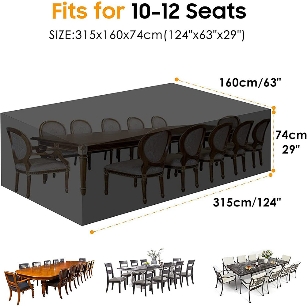 Waterproof Garden Table Cover  - Outdoor Furniture Protector ulasan dan harga