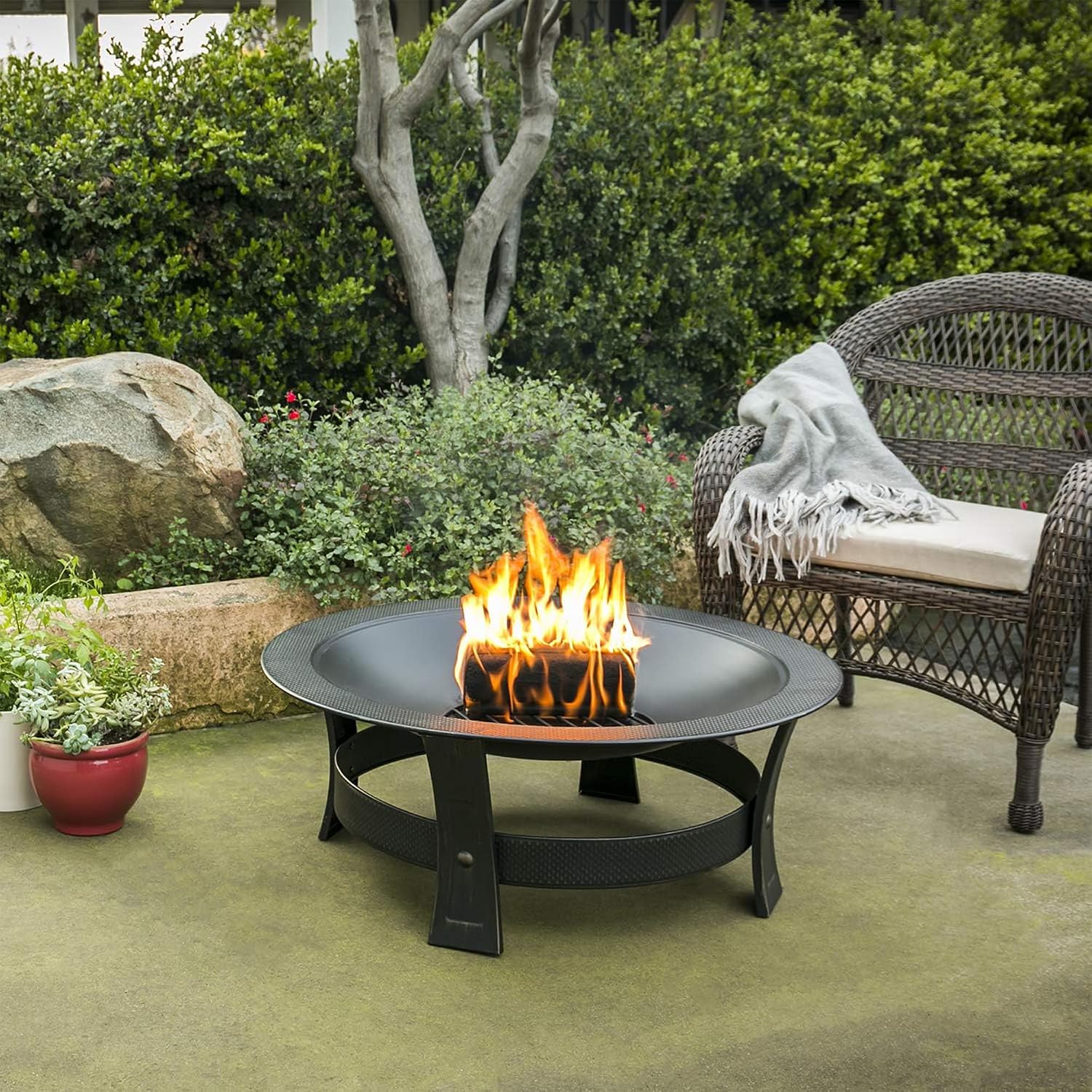 6-Pack Indoor/Outdoor Logs for - Outdoor Furniture And Fire Pit ulasan dan harga