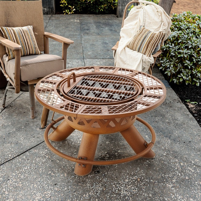 2026 Modern Outdoor Steel Char - Outdoor Furniture And Fire Pit ulasan dan harga
