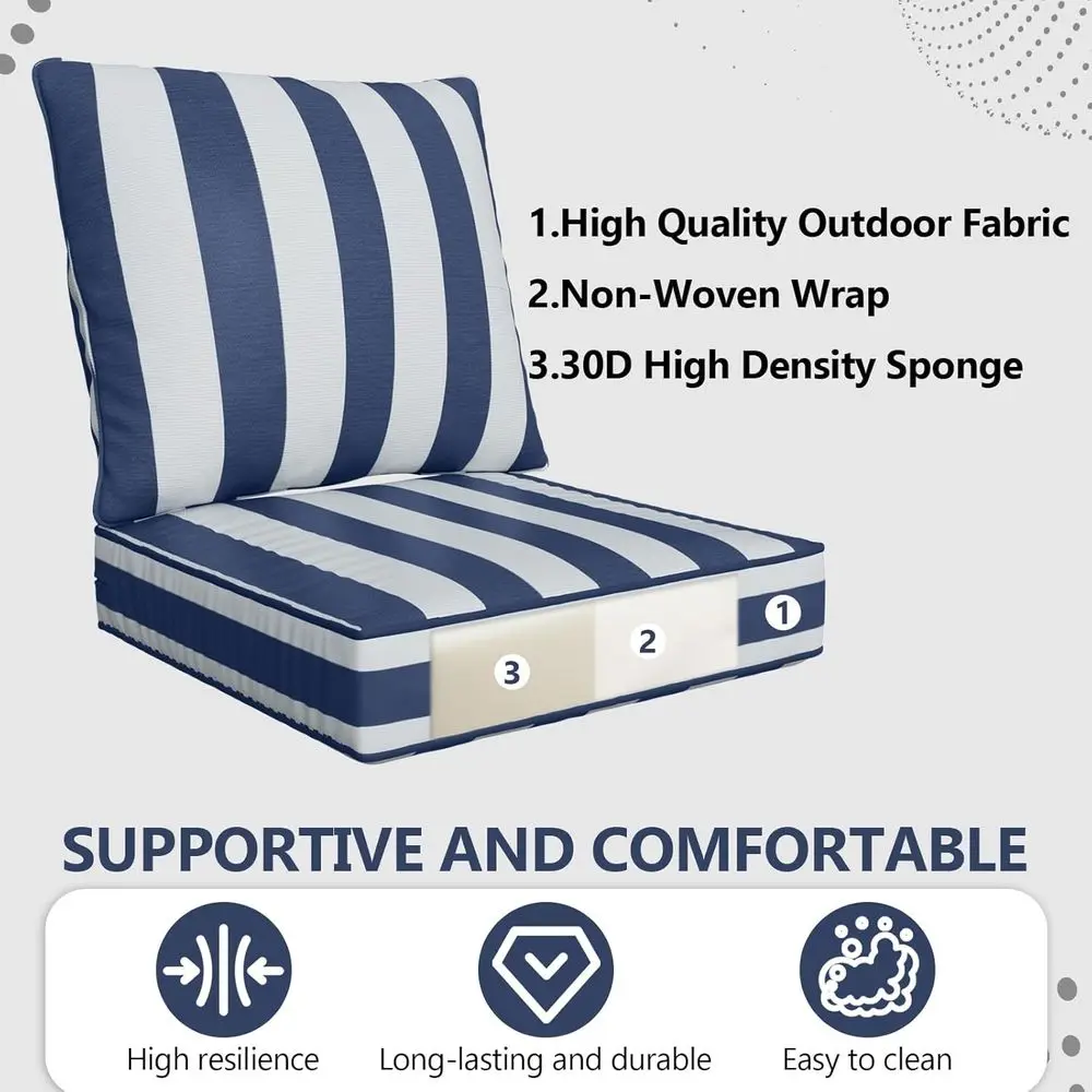 24 x 24 x 6 Outdoor Deep Seat  - Outdoor Furniture Cushions 24 X 24 ulasan dan harga