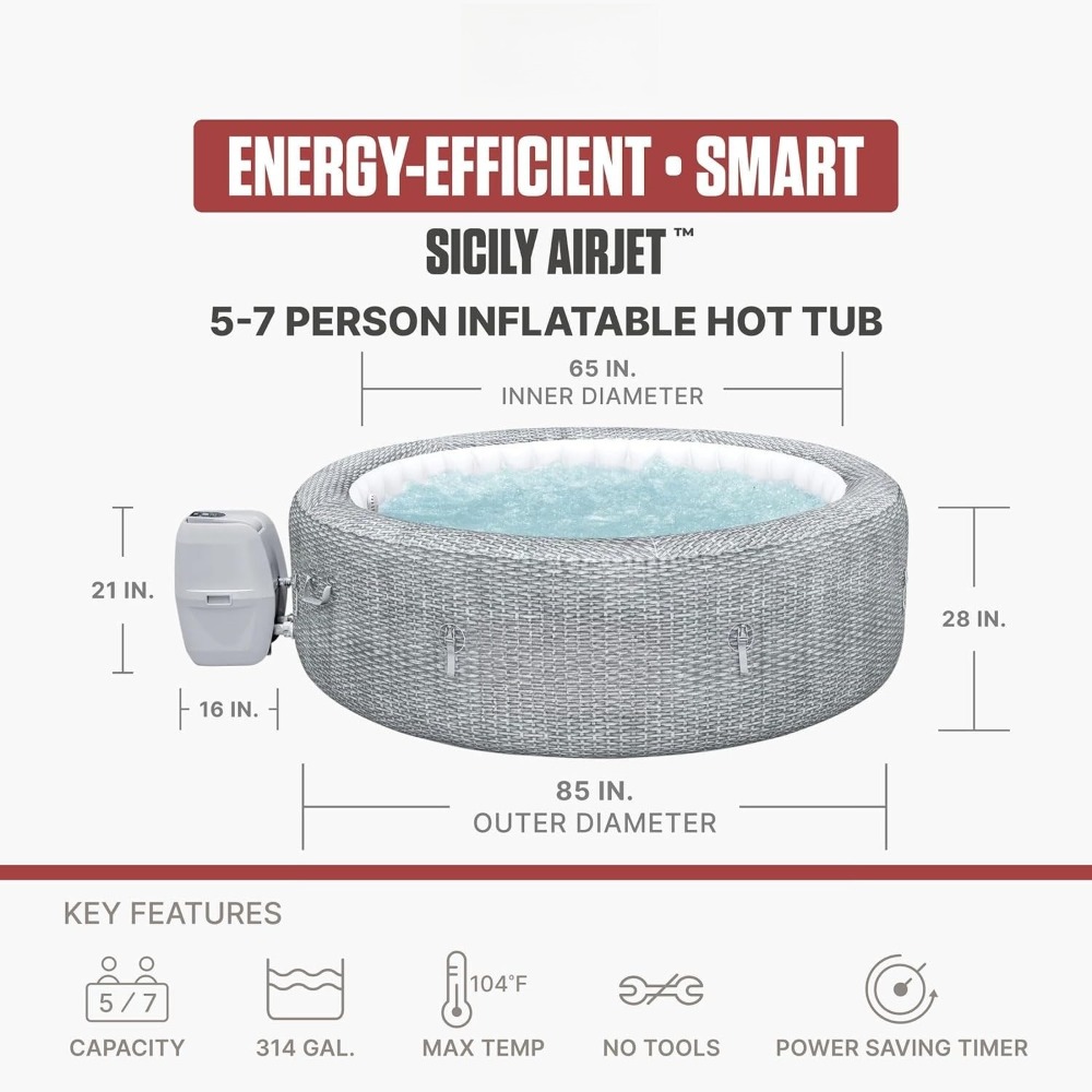 Portable Inflatable Hot Tub Sp - Inflatable Hot Tub ulasan dan harga
