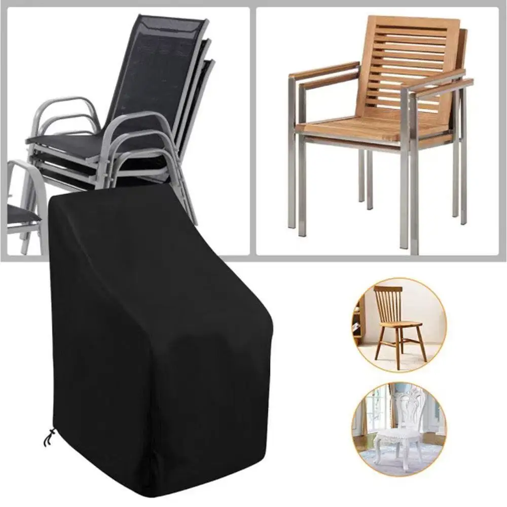Stacked Chair Dust Cover Stora - Outdoor Furniture Protector ulasan dan harga