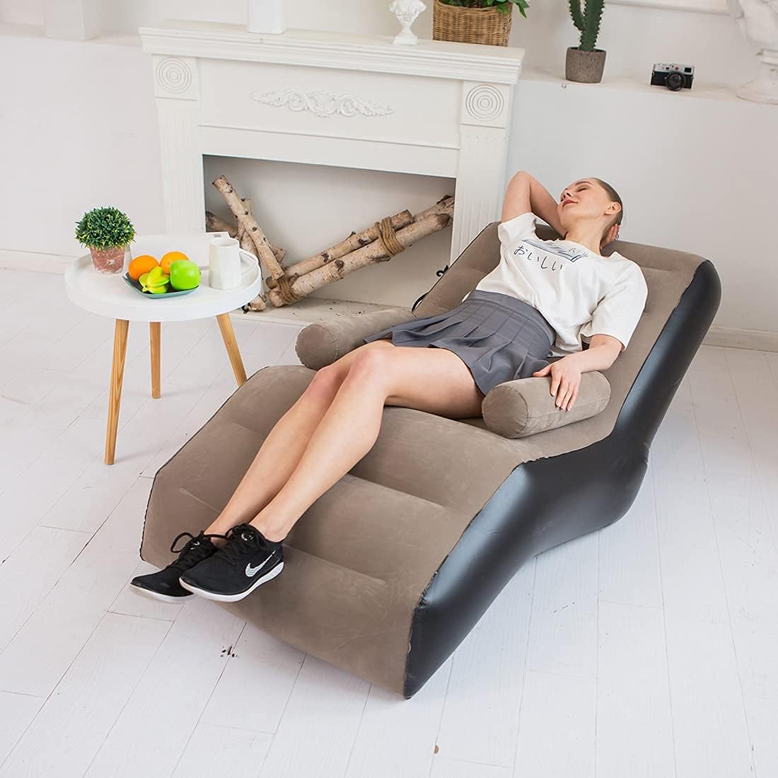 Folding Lazy Sofa,Inflatable L - Outdoor Furniture Arhaus ulasan dan harga