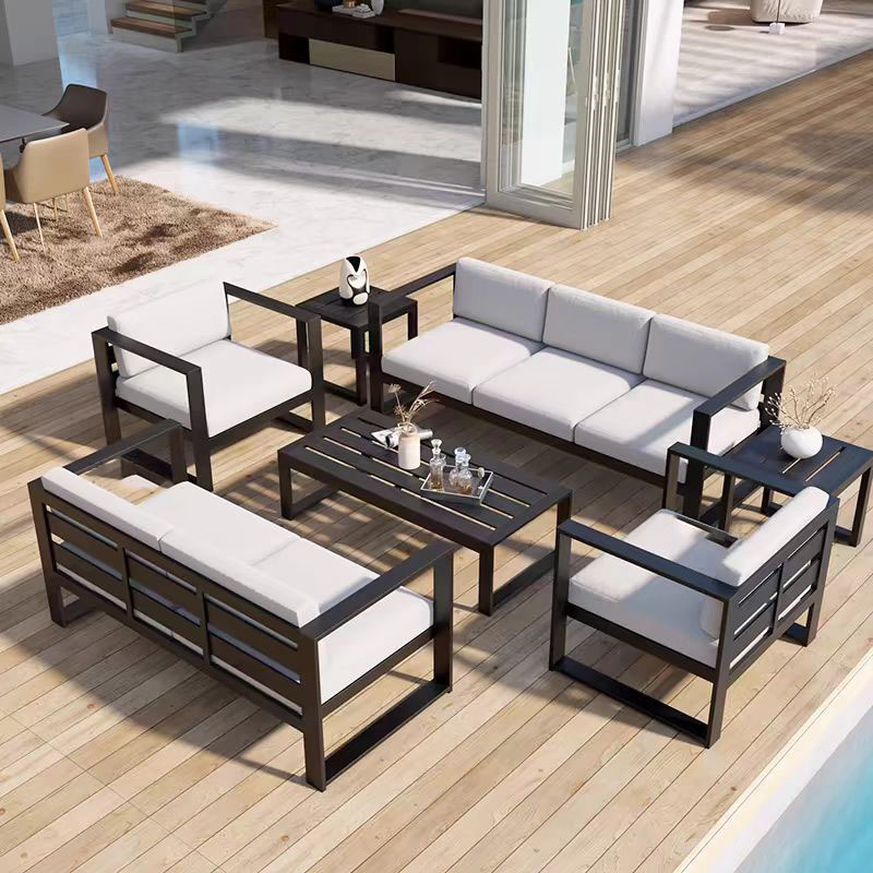 Modern Style Aluminum Patio So - Outdoor Furniture Set Sale ulasan dan harga
