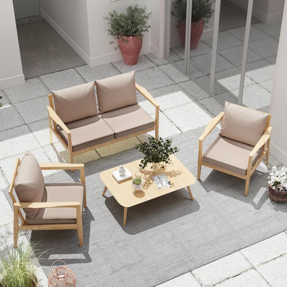 Outdoor Chair Cushions Set of  - Outdoor Furniture Cushions 24 X 24 ulasan dan harga