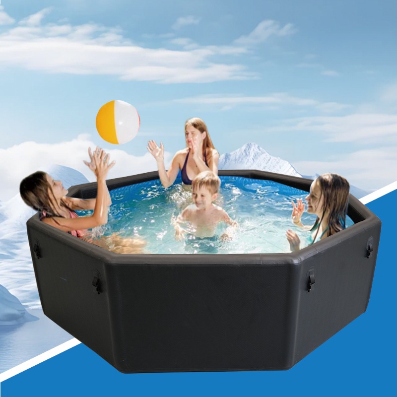 PVC Material Polygonal  Shape  - Inflatable Hot Tub ulasan dan harga