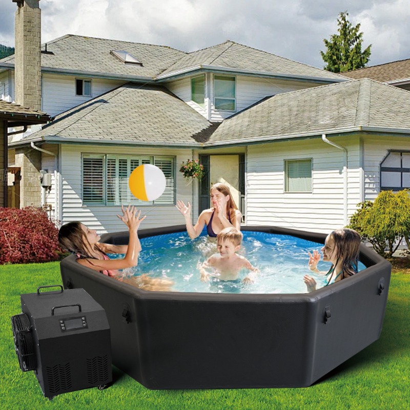 PVC Material Polygonal  Shape  - Inflatable Hot Tub ulasan dan harga