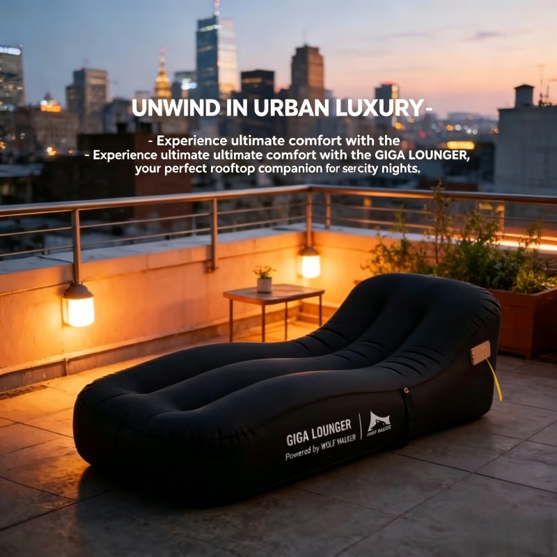 TPU Automatic Inflatable Chair - Outdoor Furniture Cushions ulasan dan harga