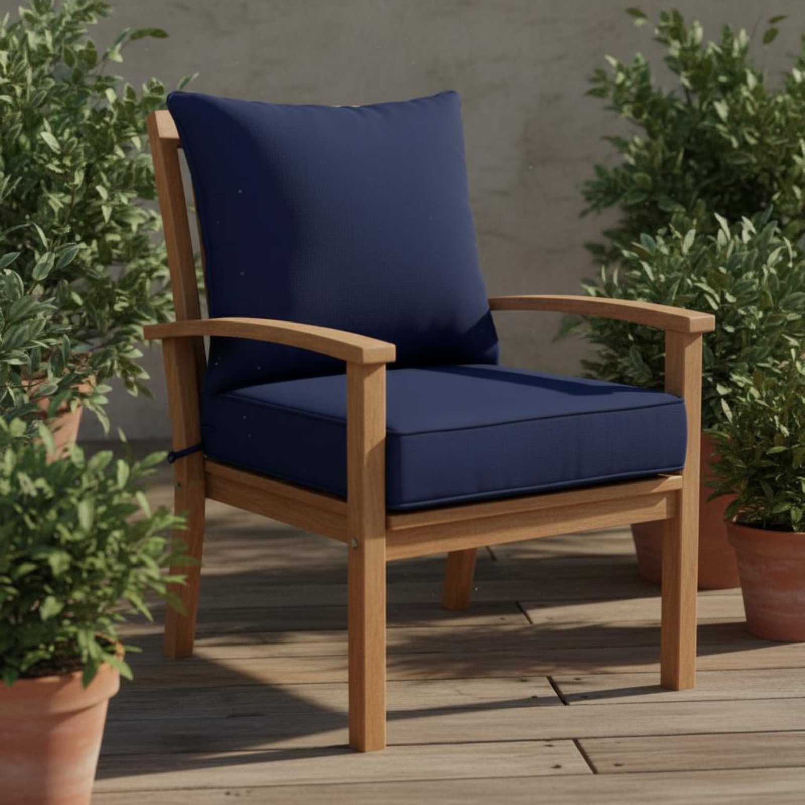 Patio Chair Pad Hidden Closure - Outdoor Furniture Cushions ulasan dan harga