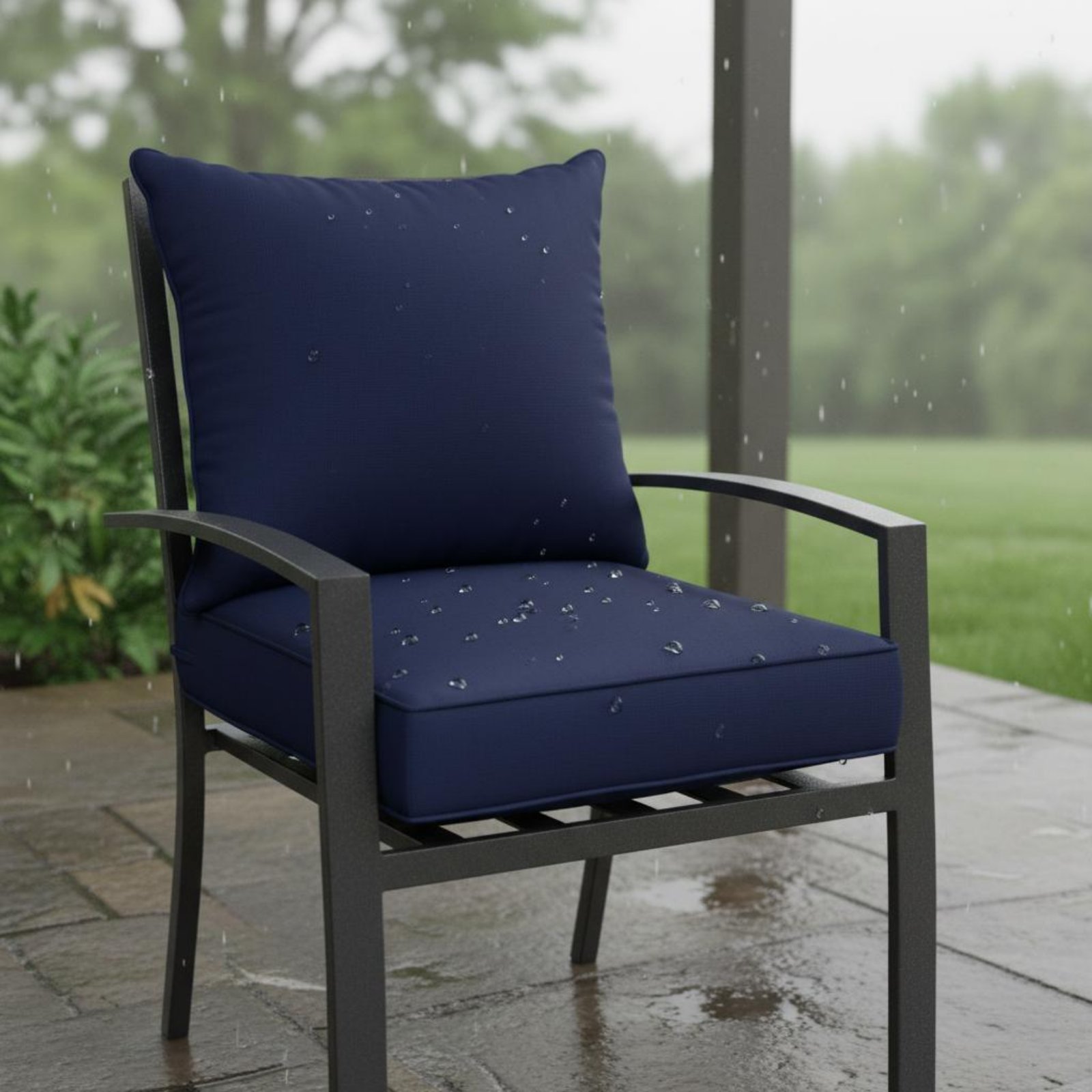 Patio Chair Pad Hidden Closure - Outdoor Furniture Cushions ulasan dan harga