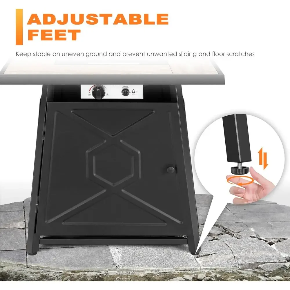 5-Piece Outdoor Patio Furnitur - Outdoor Furniture And Fire Pit ulasan dan harga